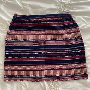 Hollister Aztec type skirt